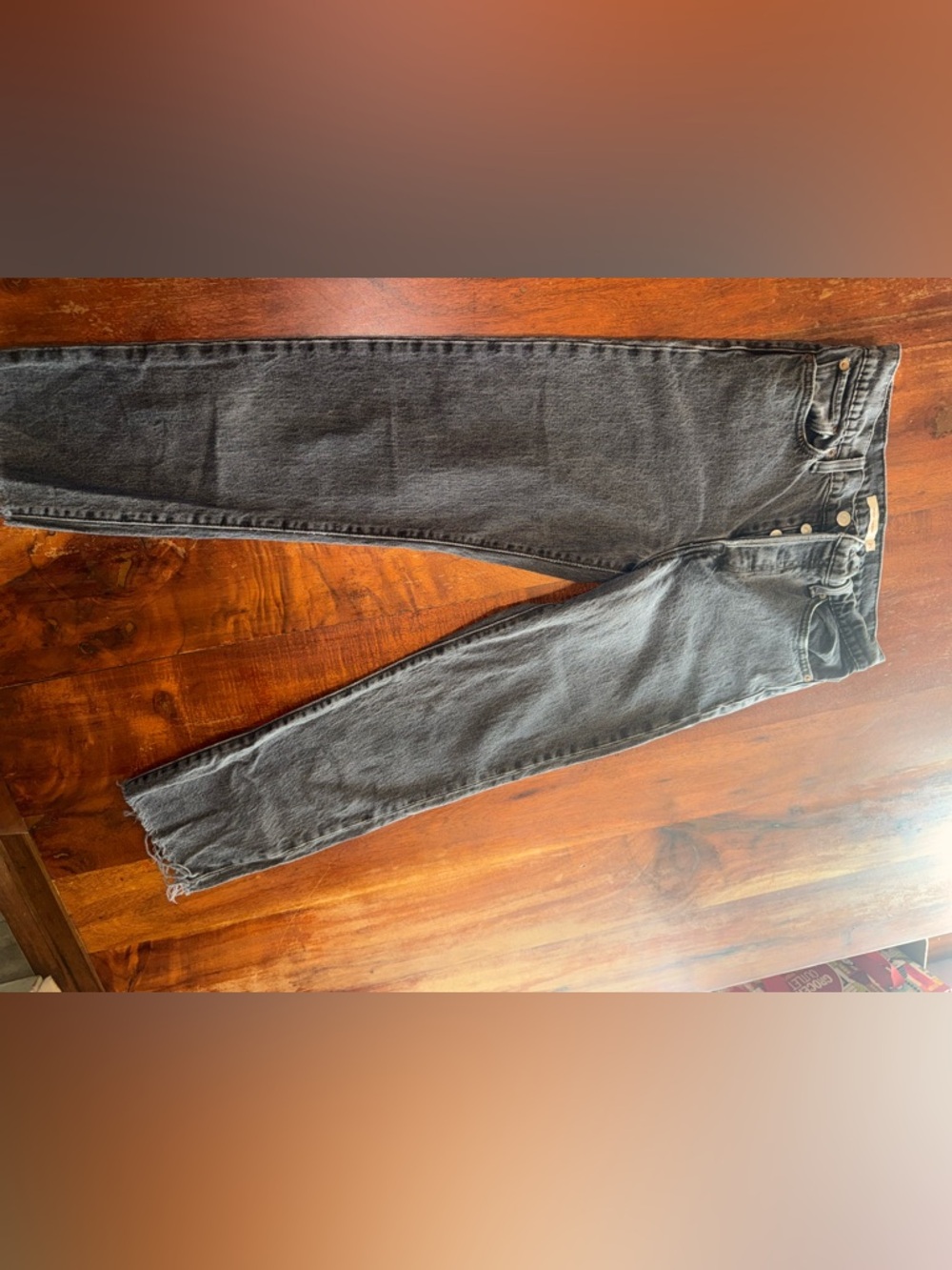 Women’s wedgie straight button fly  Jeans size 29